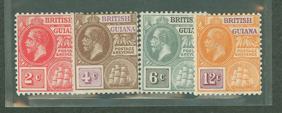 British Guiana #179a/183